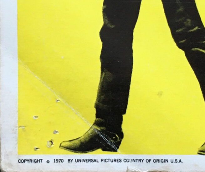 Original vintage US Lobby Card for 1970 western, Two Mules for sister Sara