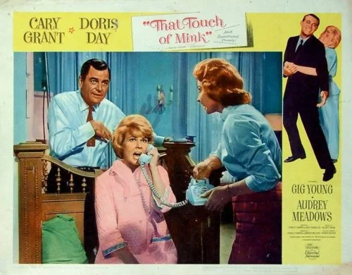Original cinema lobby card for the 1962 romcom, That Touch of Mink