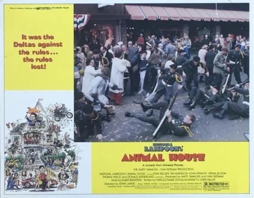 Original vintage cinema lobby card for Animal House