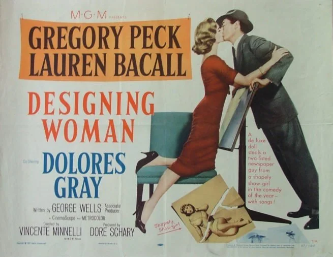 Original vintage movie poster for Designing Woman