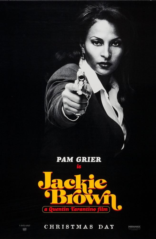 Original vintage US cinema movie poster for Jackie Brown