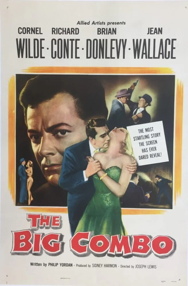 Original vintage US cinema movie poster for The Big Combo